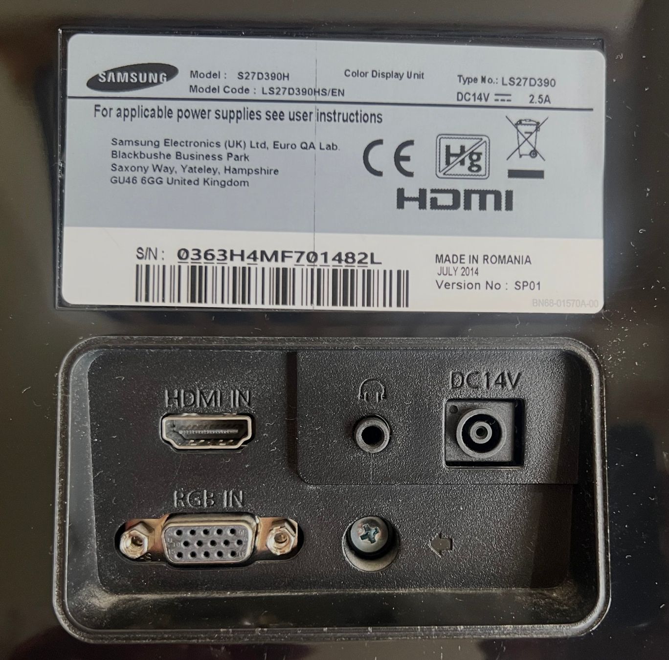 Samsung Ecrans: Samsung PC-Monitor – D'occasion à Adliswil par ipstypo 1