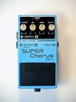 Boss CH-1 Pink Label Super Chorus analog