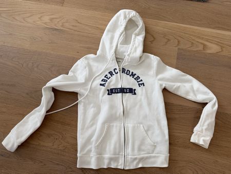 Kapuzenjacke Abercrombie & Fitch weiss guter Zustand