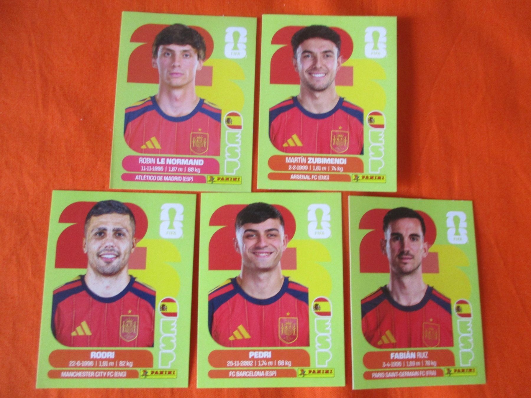Panini Carte collezionabili: Panini WM 2026, ESP 3, 9, 10, 11, 12 – Usato da Birsfelden venduto da alles-muss-raus