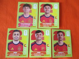 Panini WM 2026, ESP 3, 9, 10, 11, 12