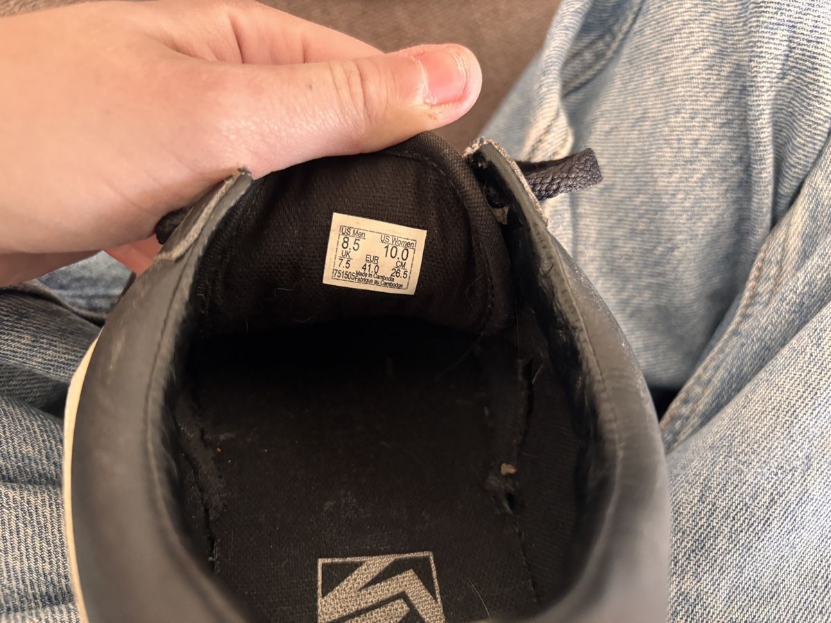 Vans Scarpe da uomo: Vans Lederschuhe – Usato da Thalwil venduto da floh_biss161 2