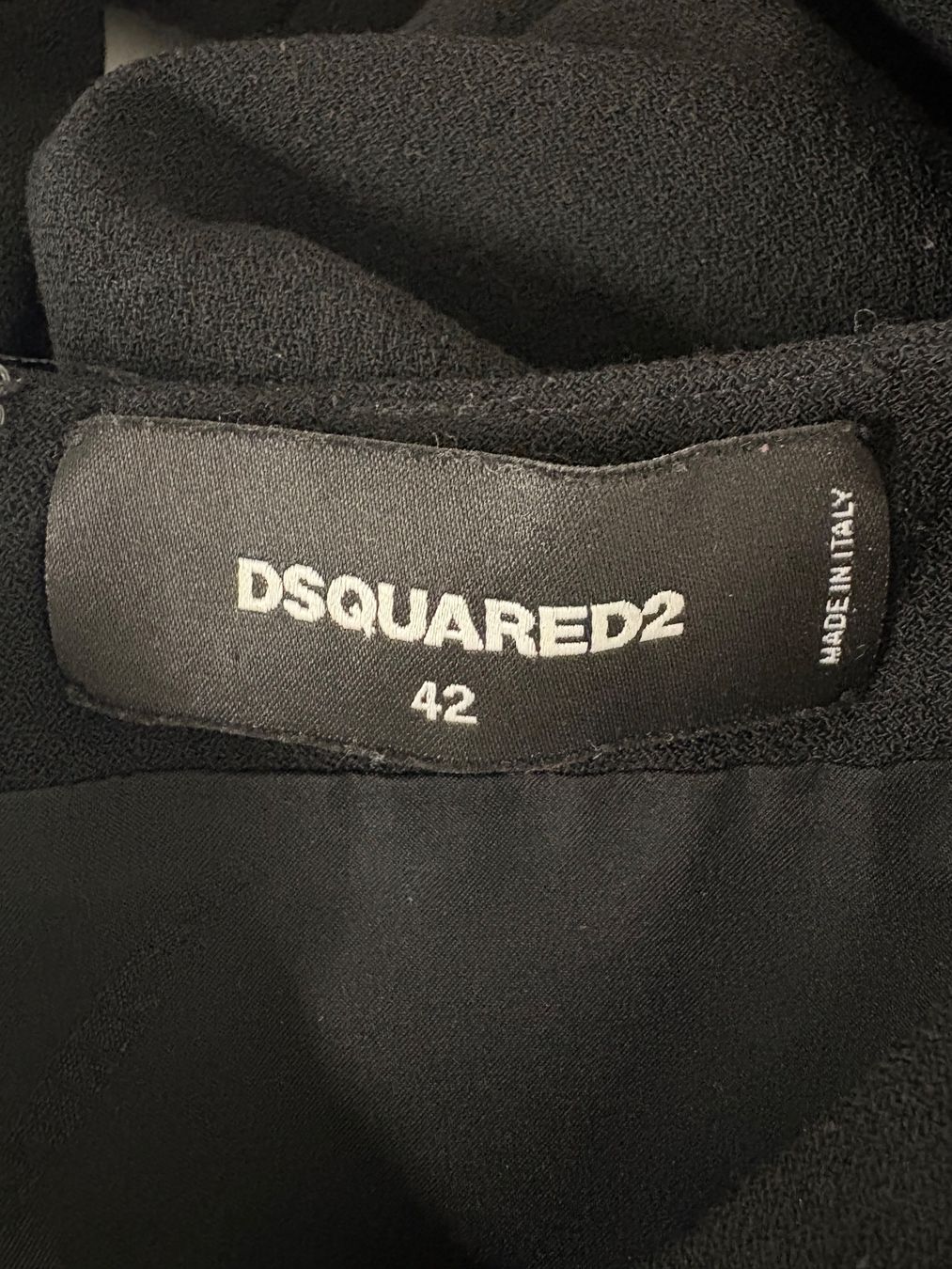 Dsquared2 Kleider: DSQUARED2 kurzes Kleid Gr. 36 Wolle Samt Langarm – Neu (gemäss Beschreibung) aus Regensdorf von secondchancefashion 6