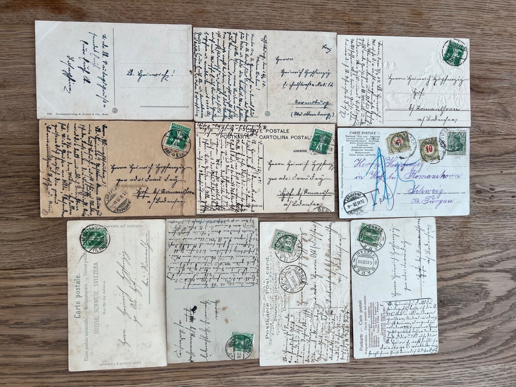 Cartoline postali: Sammlung antike Postkarten Schweiz – Usato da Hermetschwil-Staffeln venduto da militaria-schweiz 5