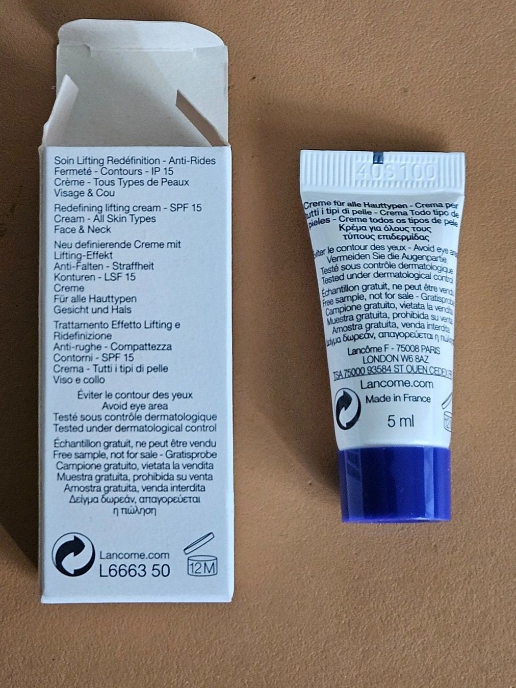Lancôme Cura del viso: Lancome - RENERGIE MULTI-LIFT – Nuovo e nell'imballaggio originale da Aesch BL venduto da Chrutli1 2