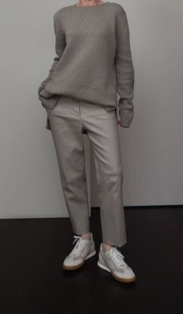 Orig. VINCE Oversize Pullover aus Kaschmirwolle Gr. M
