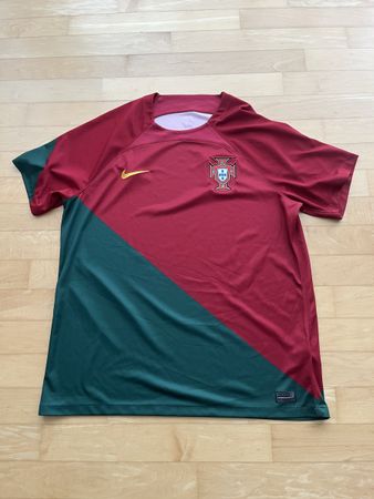 Fussballtrikot Portugal Nike rot grün Grösse XL  