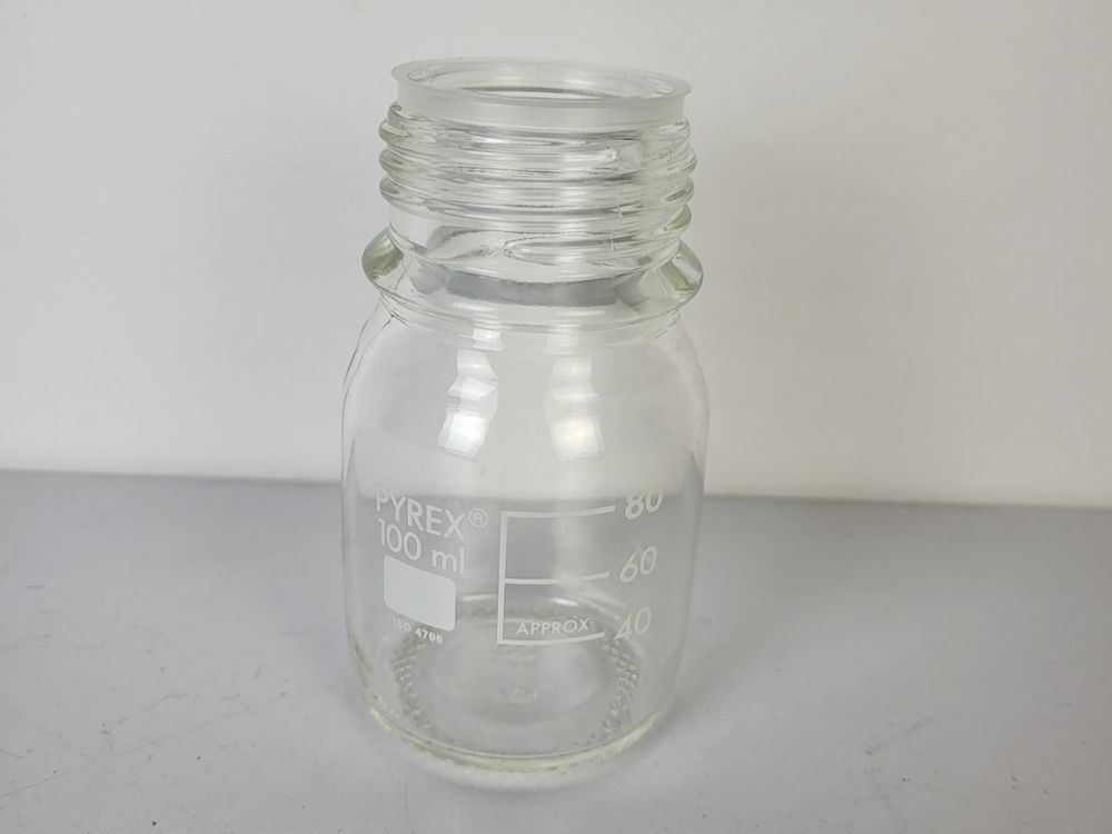 GLOREX Glas Mit 2-teiligem Deckel – Transparent, 420 Ml, 6,5 X 6,5 X 13,5 Cm, Zum Befüllen & Dekorieren