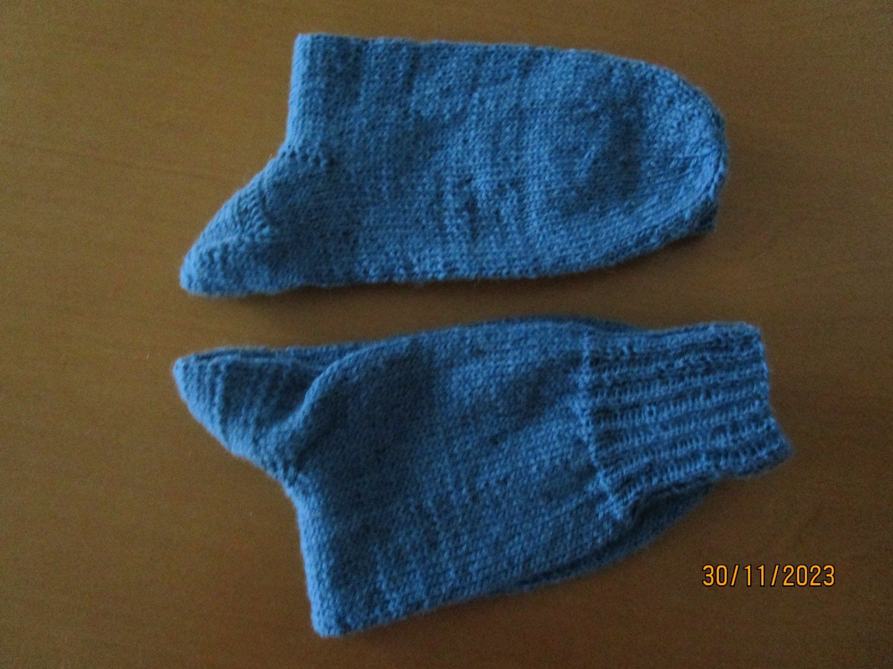 Calze: handgestrickte Socken Gr. 44/45 – Nuovo (secondo la descrizione) da Ursenbach venduto da gruenblau 2