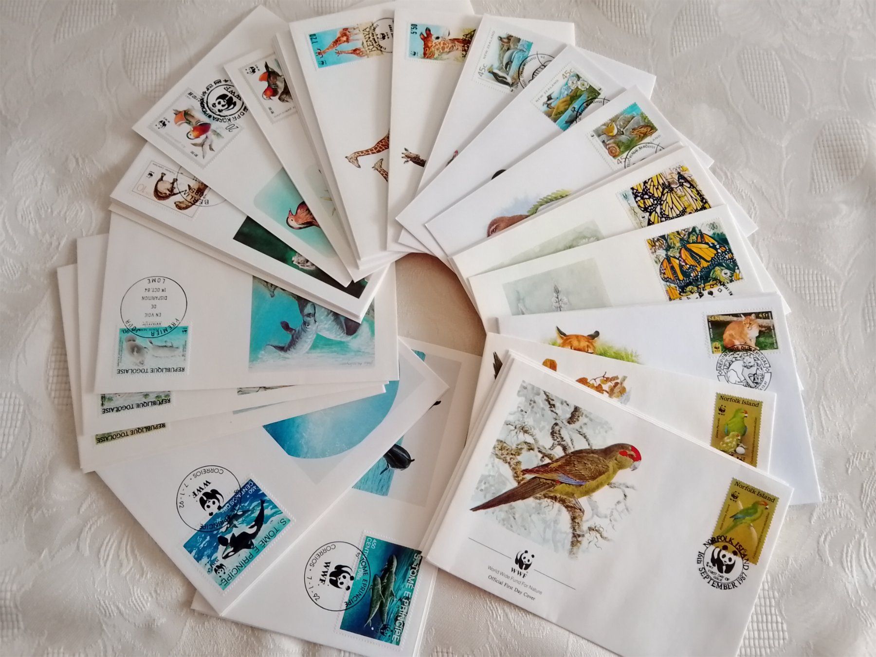 Couverts & Versandtaschen: Buste WWF prima emissione – Neu (gemäss Beschreibung) aus Porza von alba55