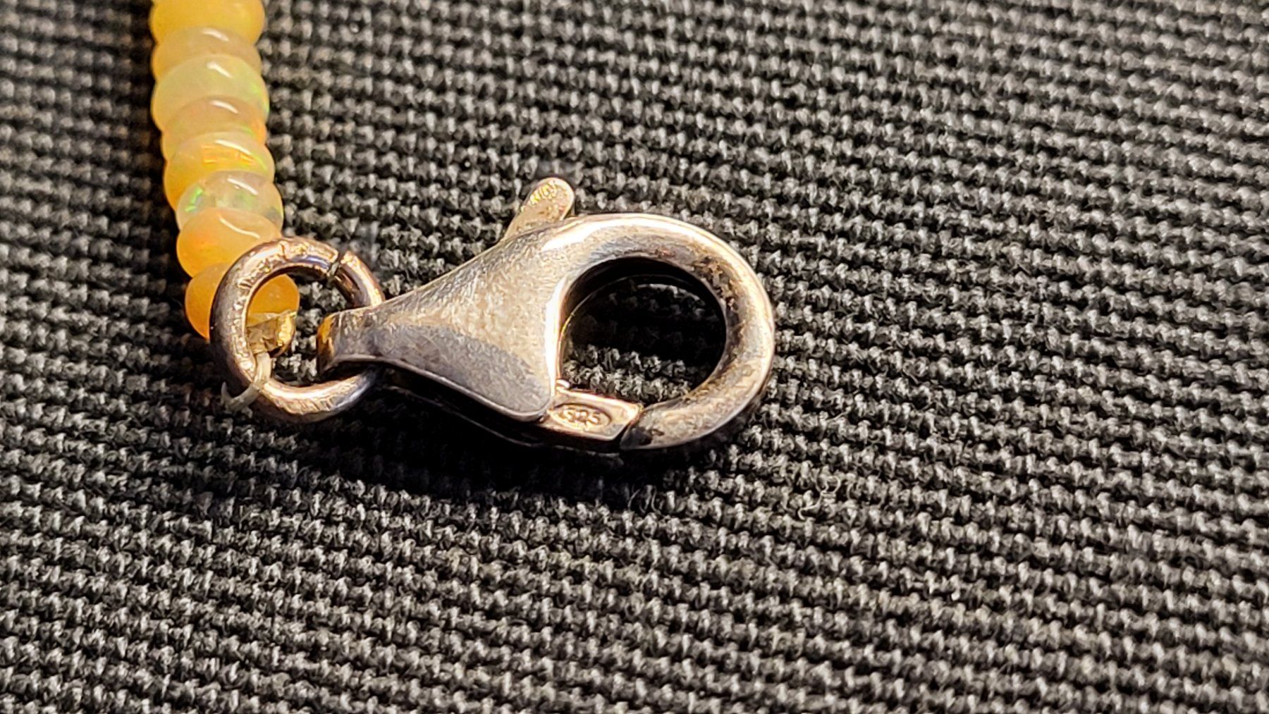 Ketten: Feine Opal-Kette mit Silber-Verschluss – Gebraucht aus Basel von spinne02 7