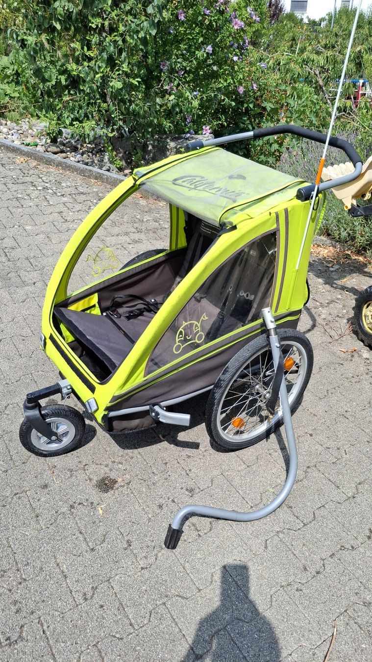 Rimorchi: California Kinderanhänger – Usato da Erlinsbach SO venduto da Colorado2015
