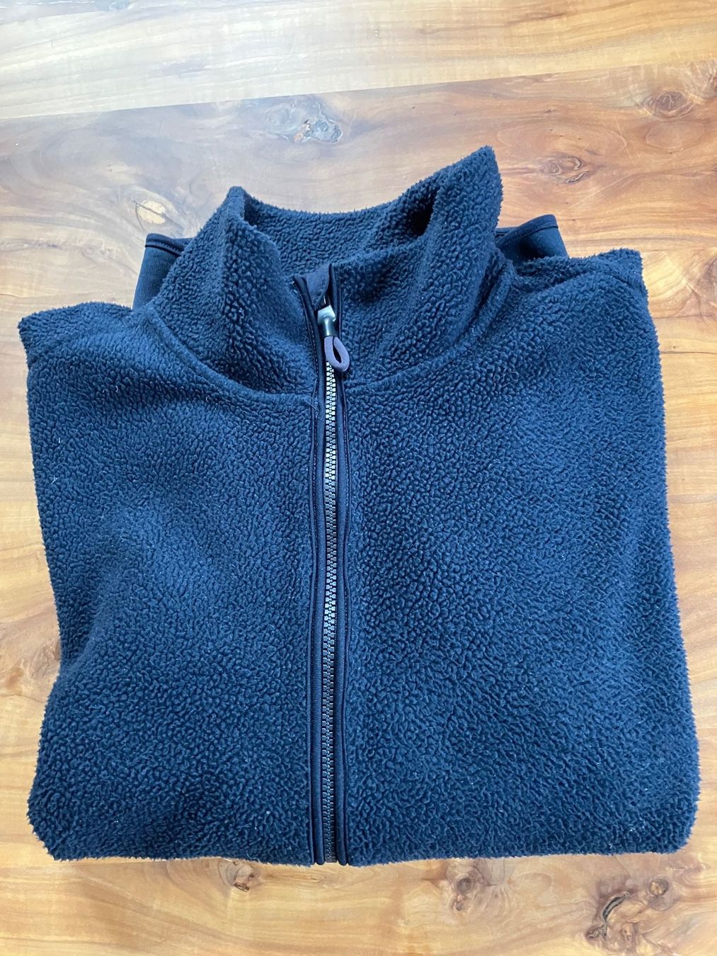 Tchibo Jacken: kuschelige Fleecejacke, dunkelblau – Gebraucht aus Bern von sturmmoewe