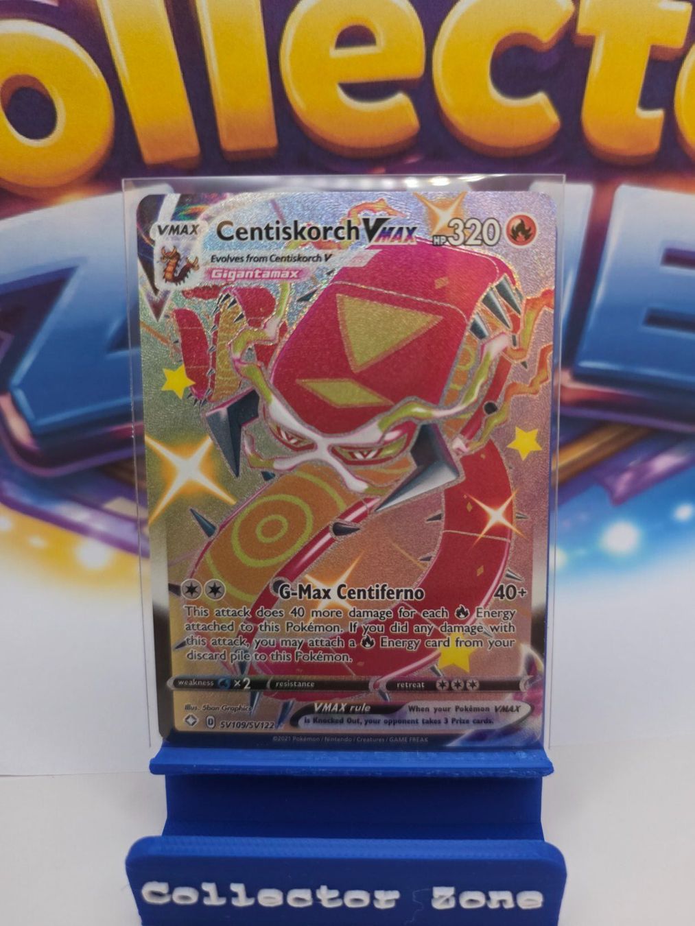 Pokémon Sammelbilder & Trading cards: 🇬🇧 Centiskorch Vmax V / Pokemon – Neu (gemäss Beschreibung) aus Böckten von Collector-Zone