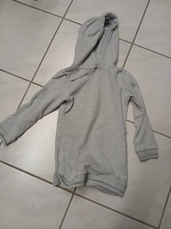 Hoodie Kleid Gr 116 naturaline