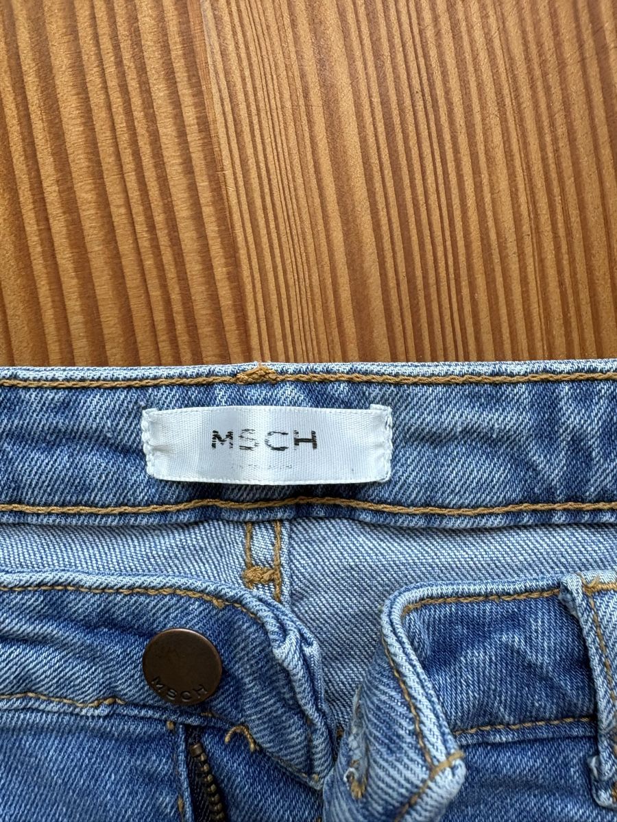 Gonne: MSCH Jeans Pencil Skirt, Gr. 40, hellblau – Usato da Bubikon venduto da Andi230 1