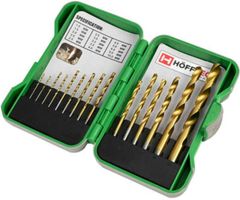 Metallbohrer Set 15 tlg HSS Bohrer titanbeschichtet