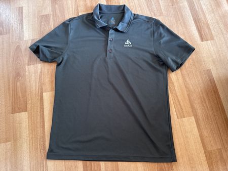 Odlo Polo T-Shirt Schwarz Gr. S - einf. Brustweite 50 cm