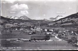 CHÂTEL - St. DENIS, vue partielle