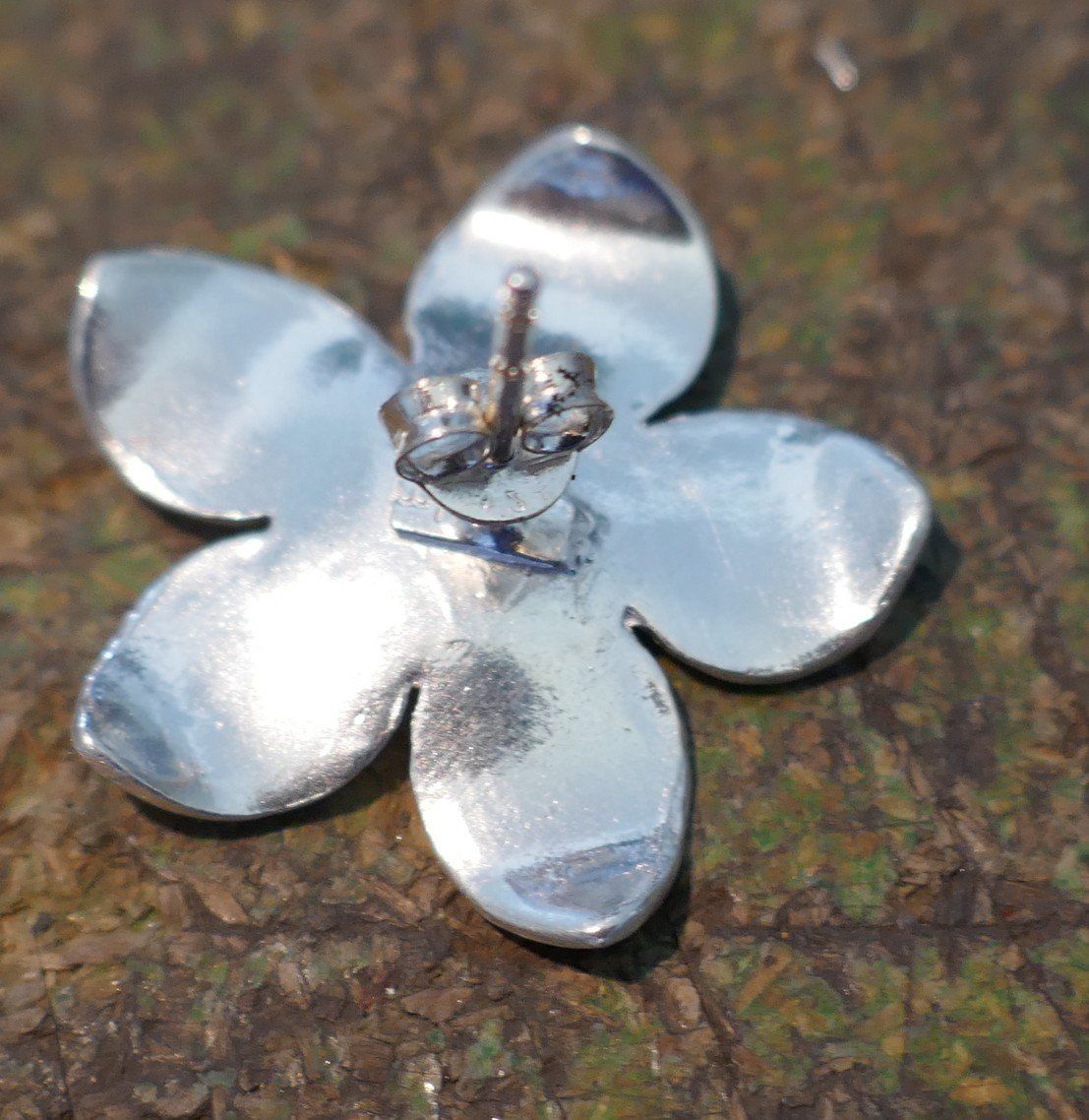 Orecchini pendenti & Orecchini a lobo: Ohrstecker Blume in Silber 925 – Nuovo (secondo la descrizione) da Arboldswil venduto da estrella925 2