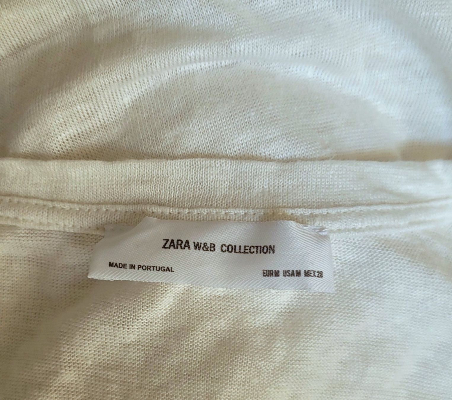 Zara T-Shirts: ZARA Shirt W&B Collection Gr. M – Gebraucht aus Füllinsdorf von Sunnebliemli7 3
