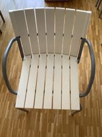 4 stapelbare Gartenstühle 