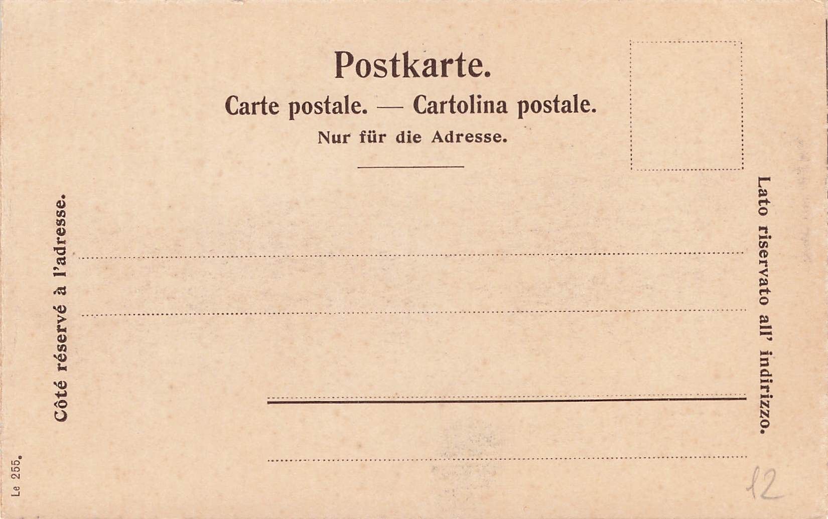 Cartoline postali: Lausanne anime – Usato da Biasca venduto da Blenio71 1