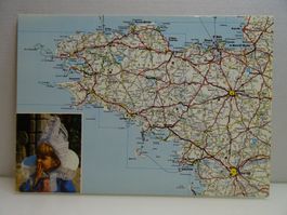 Bretagne Postkarte Frankreich Vintage 10.5 x 15 cm