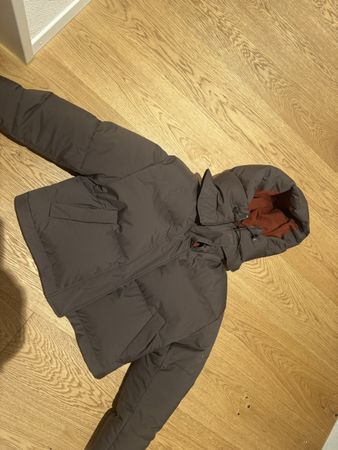Loro Piana Daunenparka mit Cashmere Futter braun neuwertig