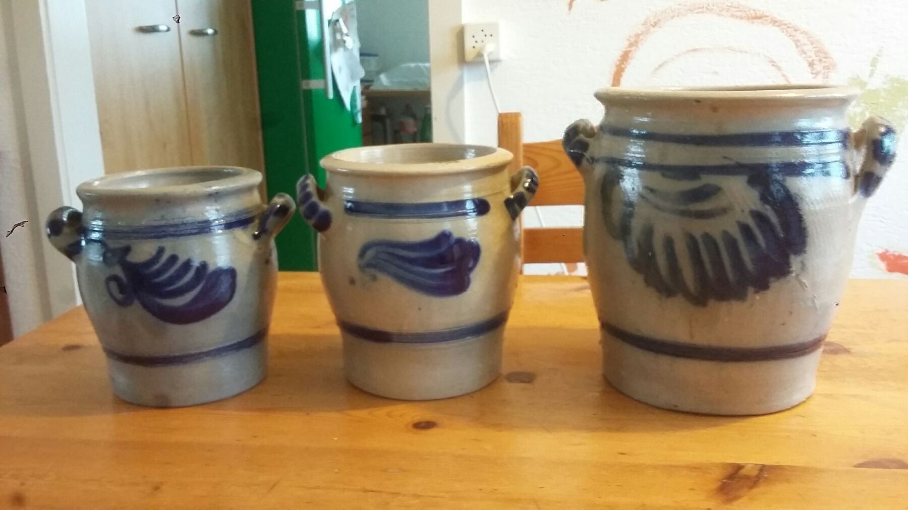 Vasi per fiori: 3 pots  en grės(occasion) – Usato da Miecourt venduto da Marly1 2