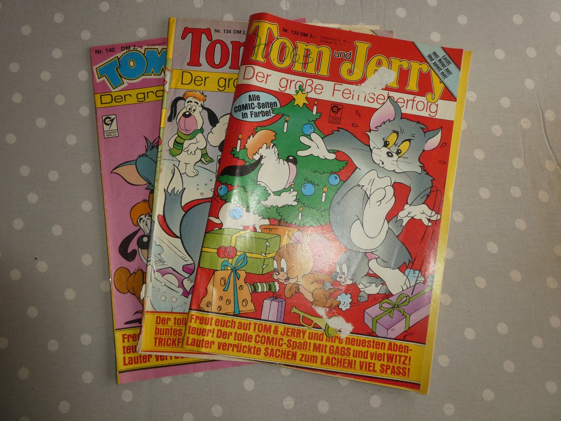 Fumetti: 3x Tom und Jerry Comics – Usato da Mels venduto da KOSL