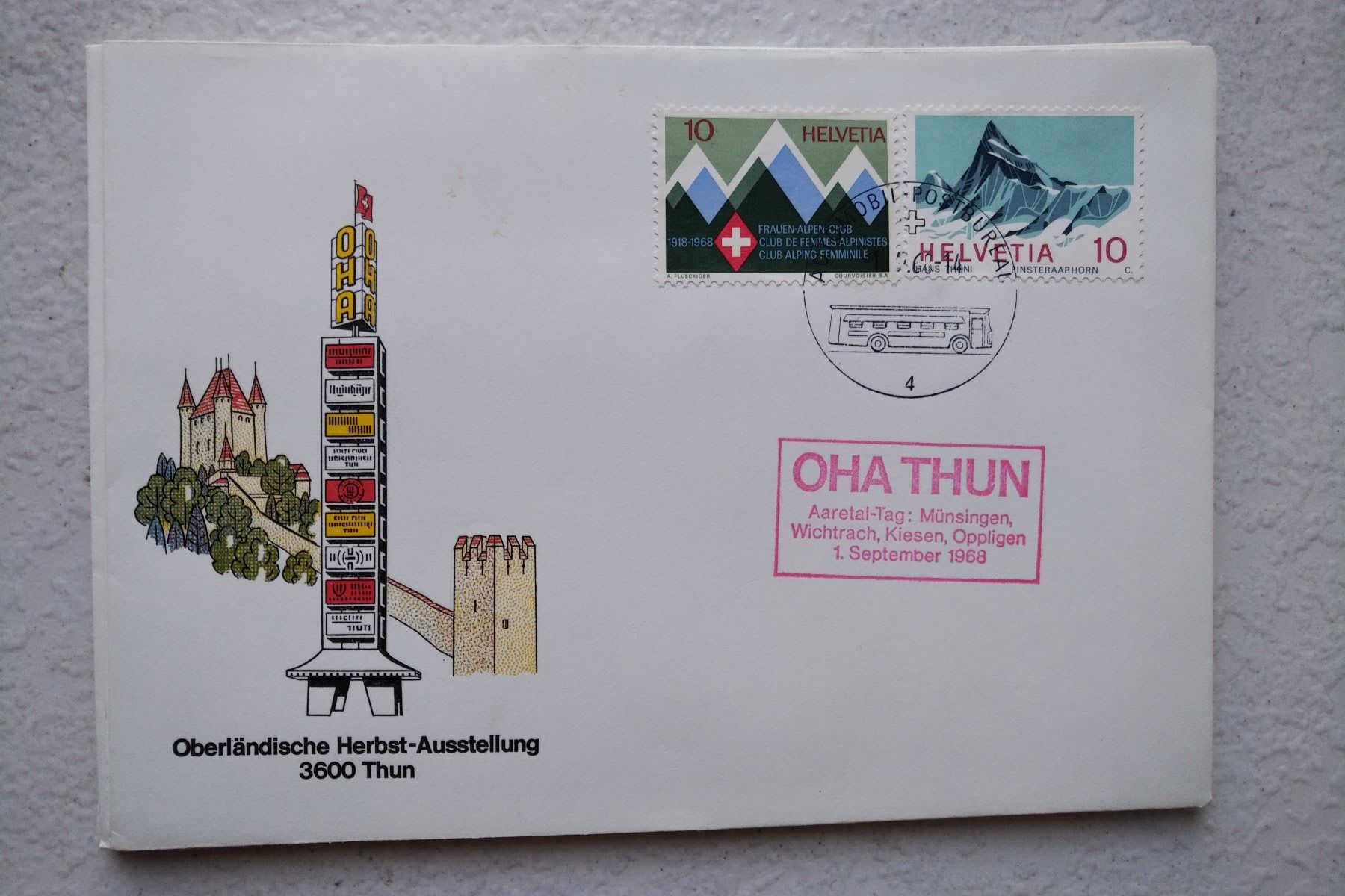 Tutti i francobolli: Sondemarken 1968- Pro Patria , OHA Thun – Nuovo e nell'imballaggio originale da Seltisberg venduto da smi_x7rx