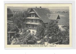 UNTERÄGERI uralt Kinderheim ITEN,Forsthaus/Kinder im Garten