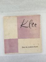 Paul Klee:Ueber die moderne Kunst