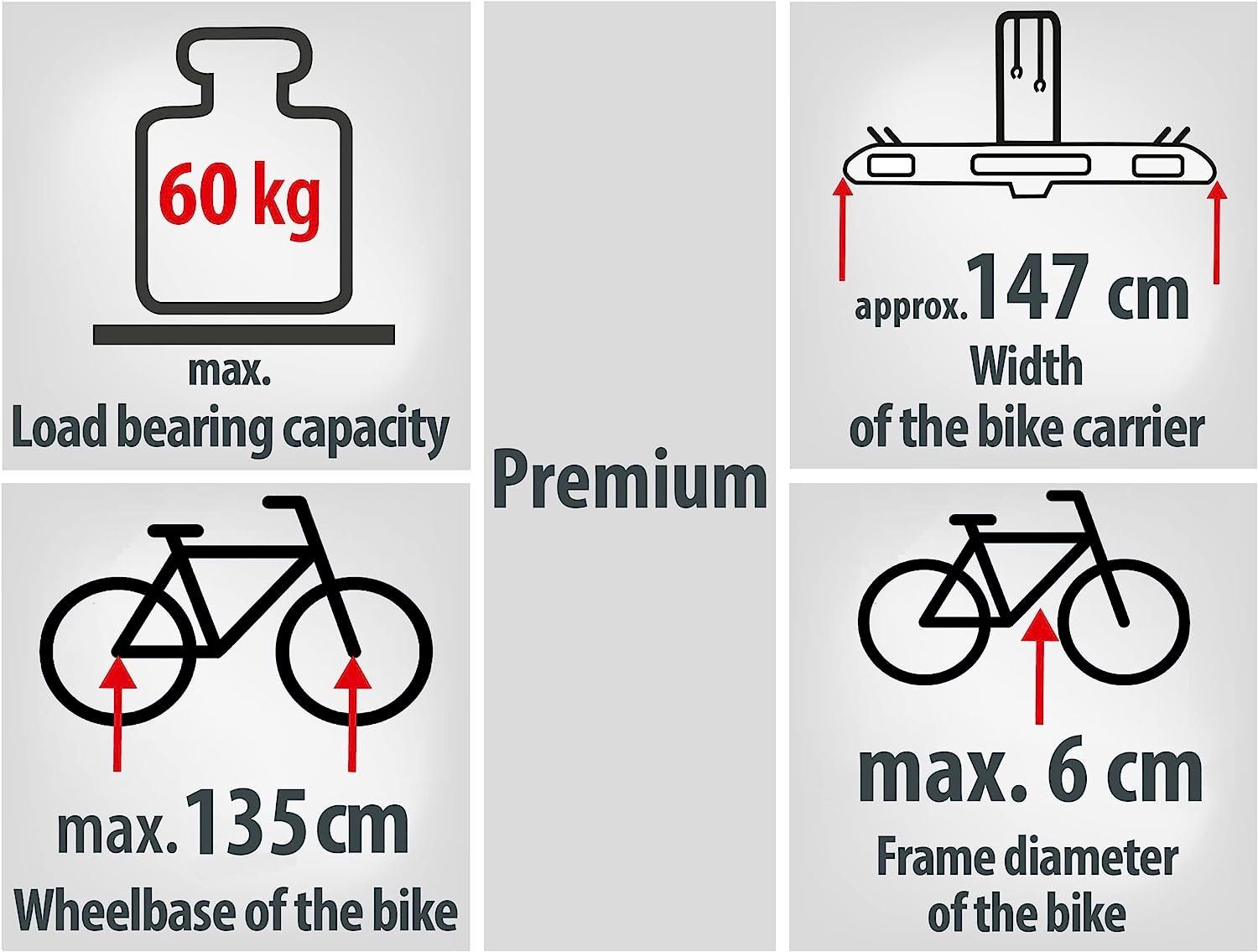 Travi: EUFAB Fahrradträger PREMIUM – Nuovo e nell'imballaggio originale da Bottighofen venduto da zaap 8
