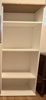 Bücherregal weiss Holz mit 4 Fächern guter Zustand