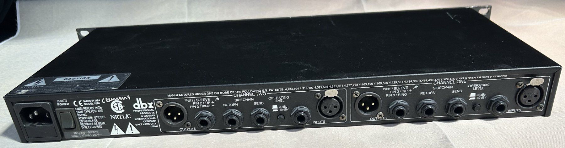 Dbx Kompressoren: dbx 1066 Compressor / Limiter / Gate – 2-Kanal – Gebraucht aus Buchs SG von LogistikBuchs 2