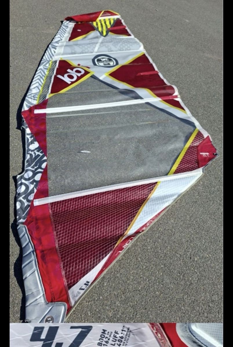 Surf: Windsurfsegel-Set 4.2 + 4.7 + 5.3m – Usato da Fällanden venduto da Mistral018 2
