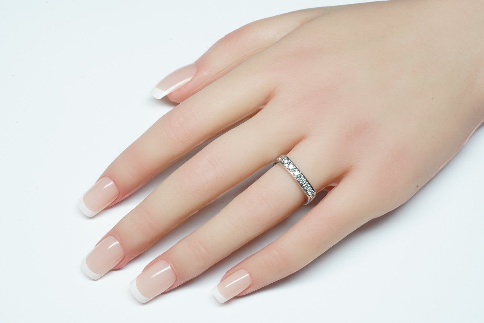 Anelli: 18k Weissgold Diamantring – Usato da Bülach venduto da Re-Jewelled 5