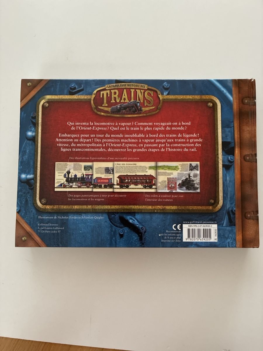 Libri: La Fabuleuse Histoire des Trains – Usato da Lucens venduto da metaD 1