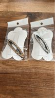 2er Set Haarspangen mit Strasssteinen - Neu und Unbenutzt