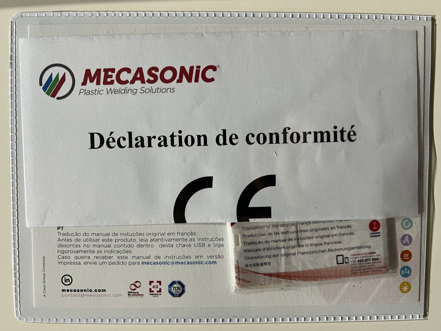 Alle Maschinen: Mecasonic MCS2 CAB Ultraschallschweissan – Gebraucht aus Zuchwil von dragosmd-maschinen 3
