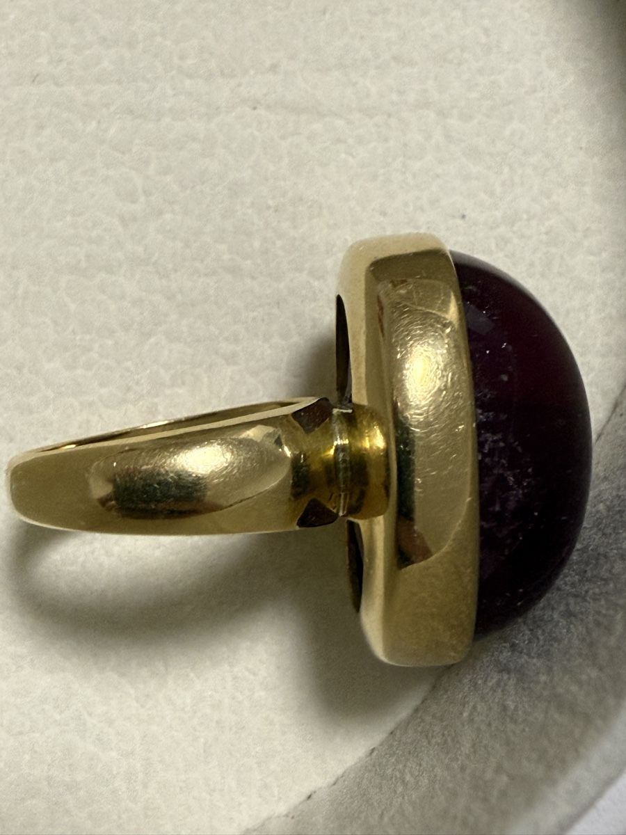 Anelli: GoldRing 18k mit Turmalin Rubellit – Usato da Oberhof venduto da RealStone 2