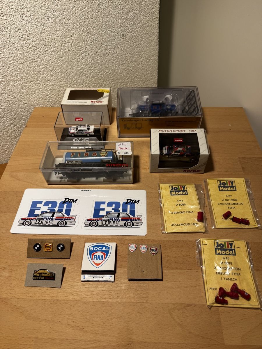 Modellautos: FINA - BMW (Sammlung) – Neu (gemäss Beschreibung) aus Stüsslingen von leo_nzh6 5
