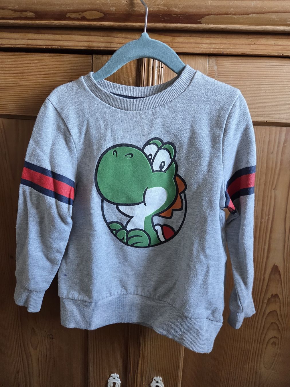 Maglioni & Felpe: Pullover von Yoshi von super mario Gr. 110 – Usato da Fraubrunnen venduto da amaree313