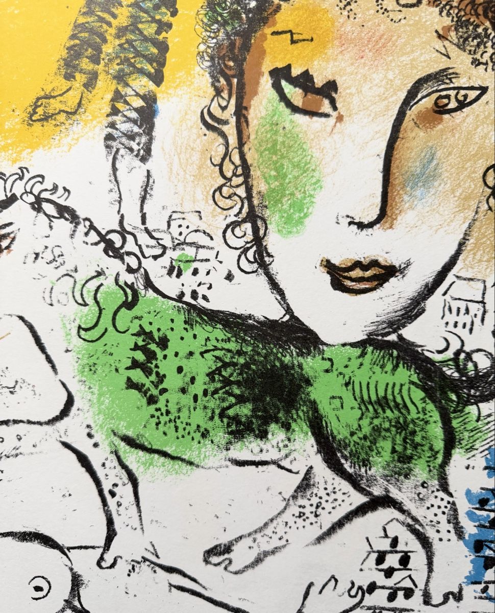 Arts picturaux & lithographies: Lithographie originale Chagall, 1973 – D'occasion à Choulex par collectart 4