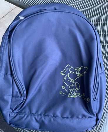 Super sac à dos TINTIN neuf 2 poches zippées, séparations
