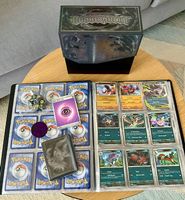 Pokemon Dunkelnacht PBL Holo Masterset 1-84 + Binder + TTB