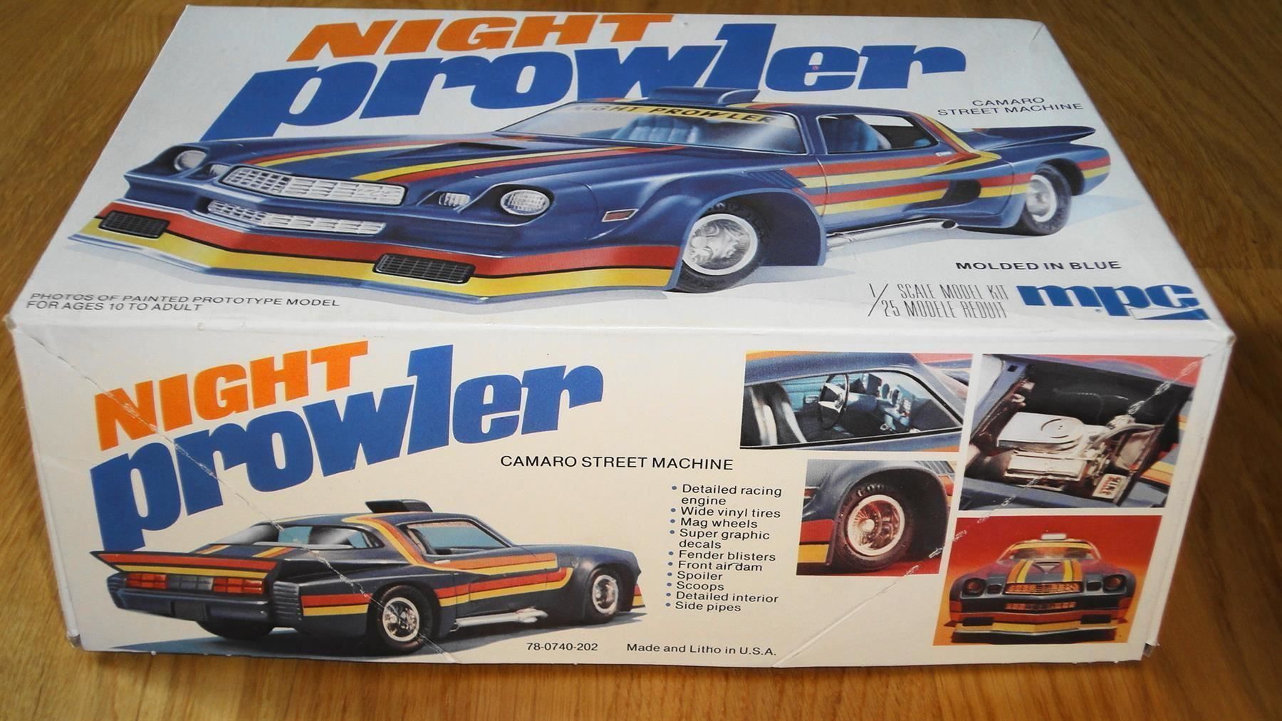 Chevrolet Modellini d'auto: MPC NIGHT PROWLER CAMARO 1:25 – Nuovo (secondo la descrizione) da Frümsen venduto da Malibu69 2