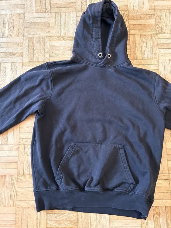 Hoodie schwarz basic  2